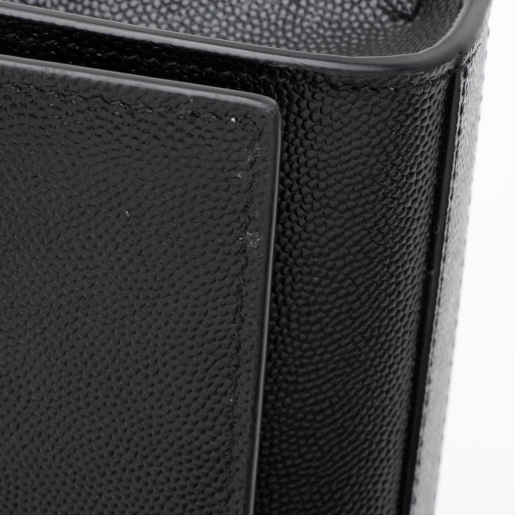 Saint Laurent Grain De Poudre Monogram Kate Belt Bag