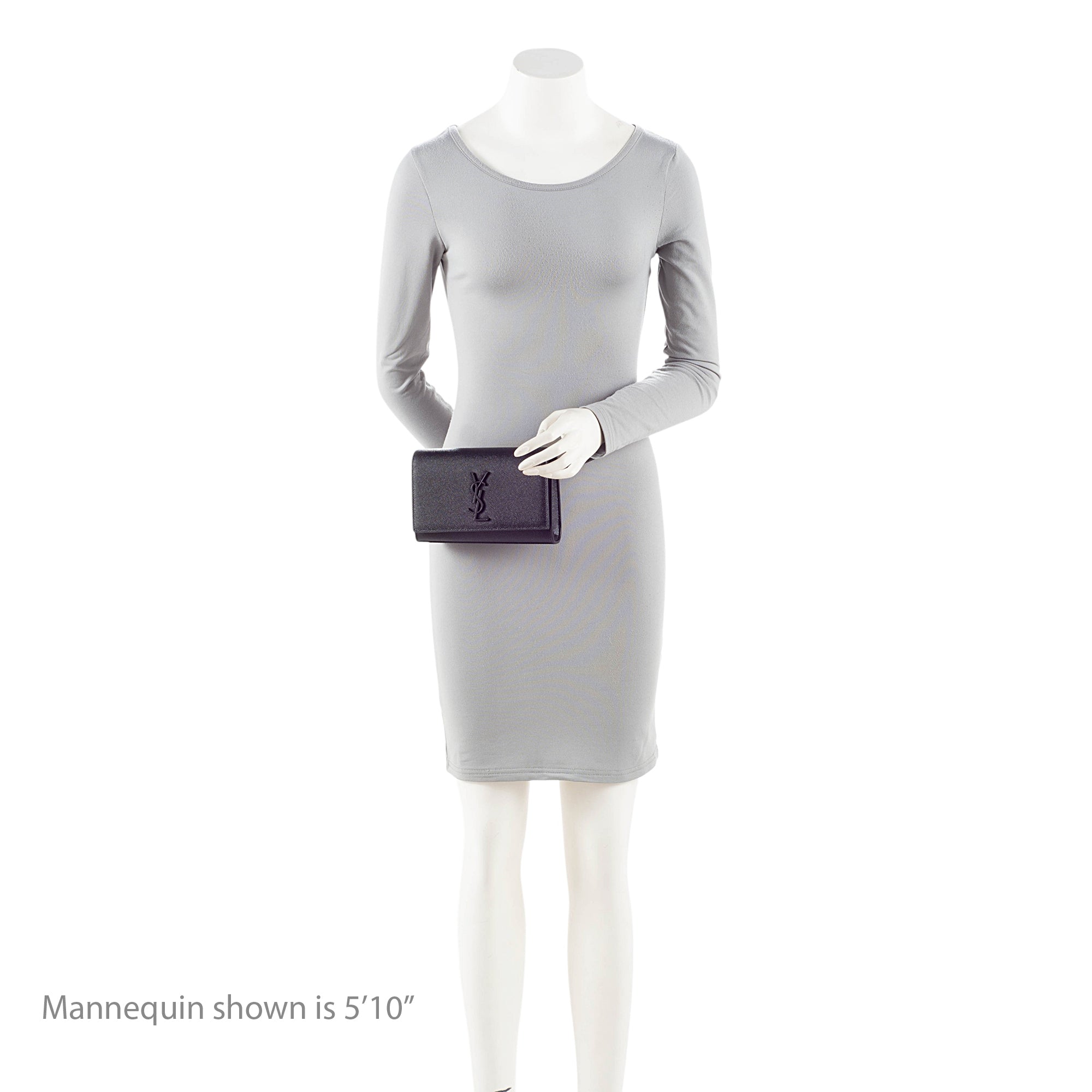 Saint Laurent Grain De Poudre Monogram Kate Belt Bag