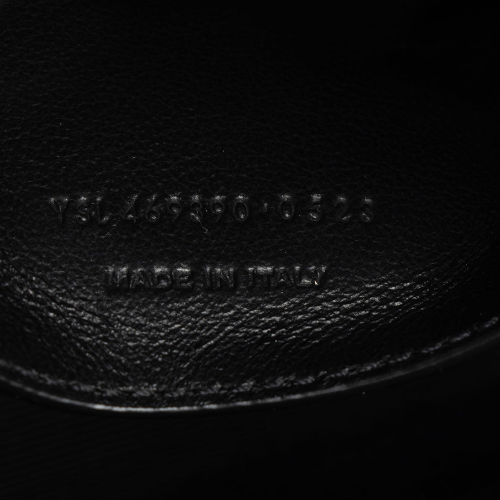 Saint Laurent Grain de Poudre Monogram Kate Small Shoulder Bag