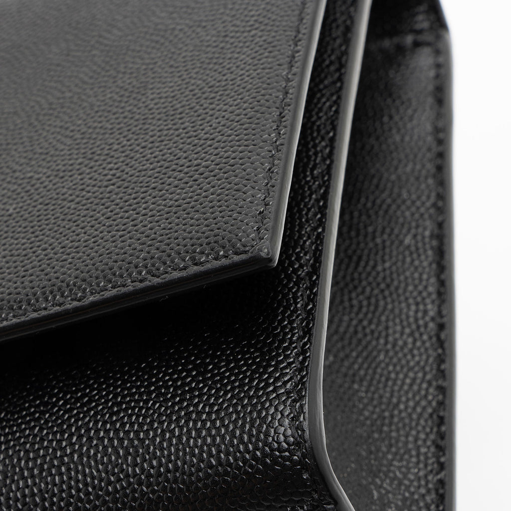 Saint Laurent Grain de Poudre Monogram Kate Small Shoulder Bag