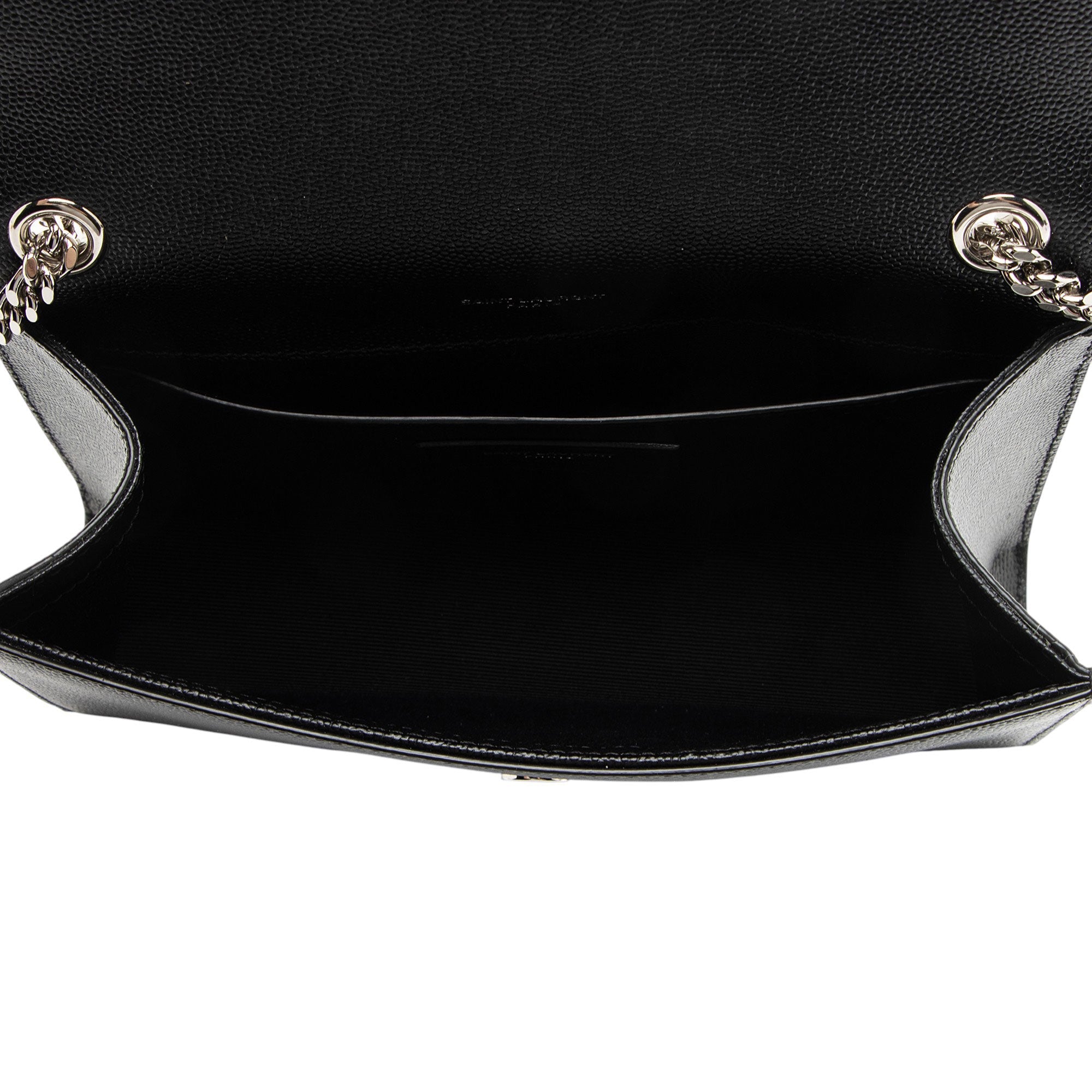 Saint Laurent Grain de Poudre Monogram Kate Small Shoulder Bag