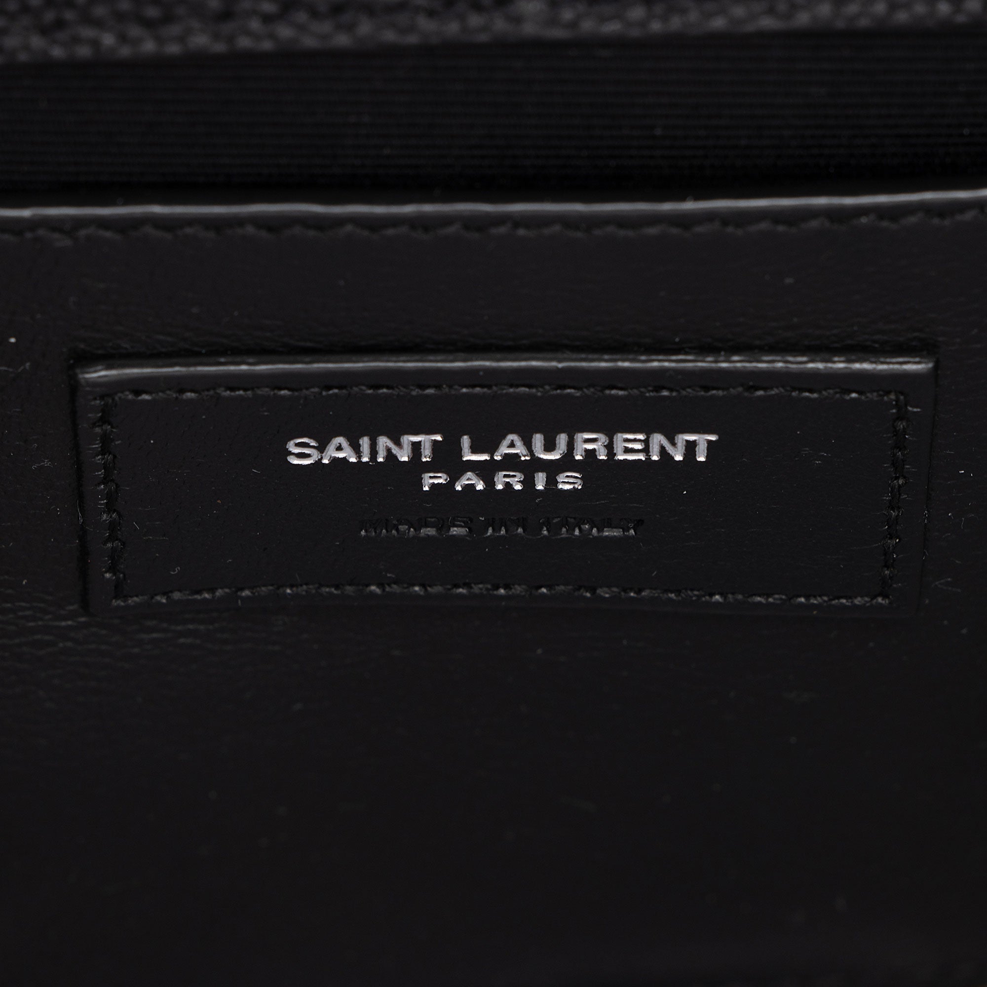 Saint Laurent Grain de Poudre Monogram Kate Small Shoulder Bag