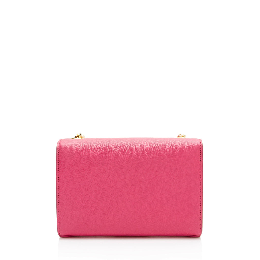 Saint Laurent Grain de Poudre Monogram Kate Small Shoulder Bag