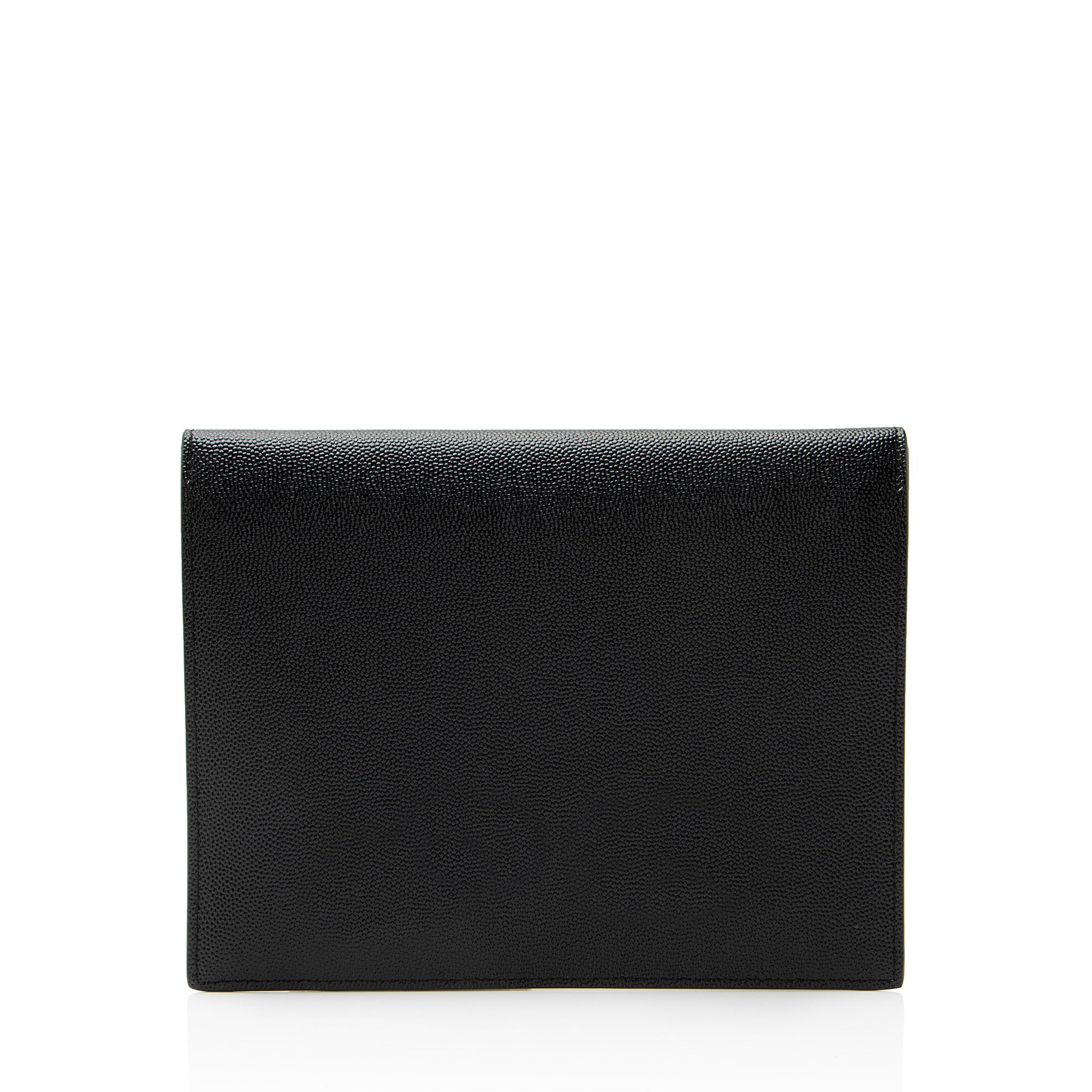 Saint Laurent Grain de Poudre Monogram Uptown Baby Pouch