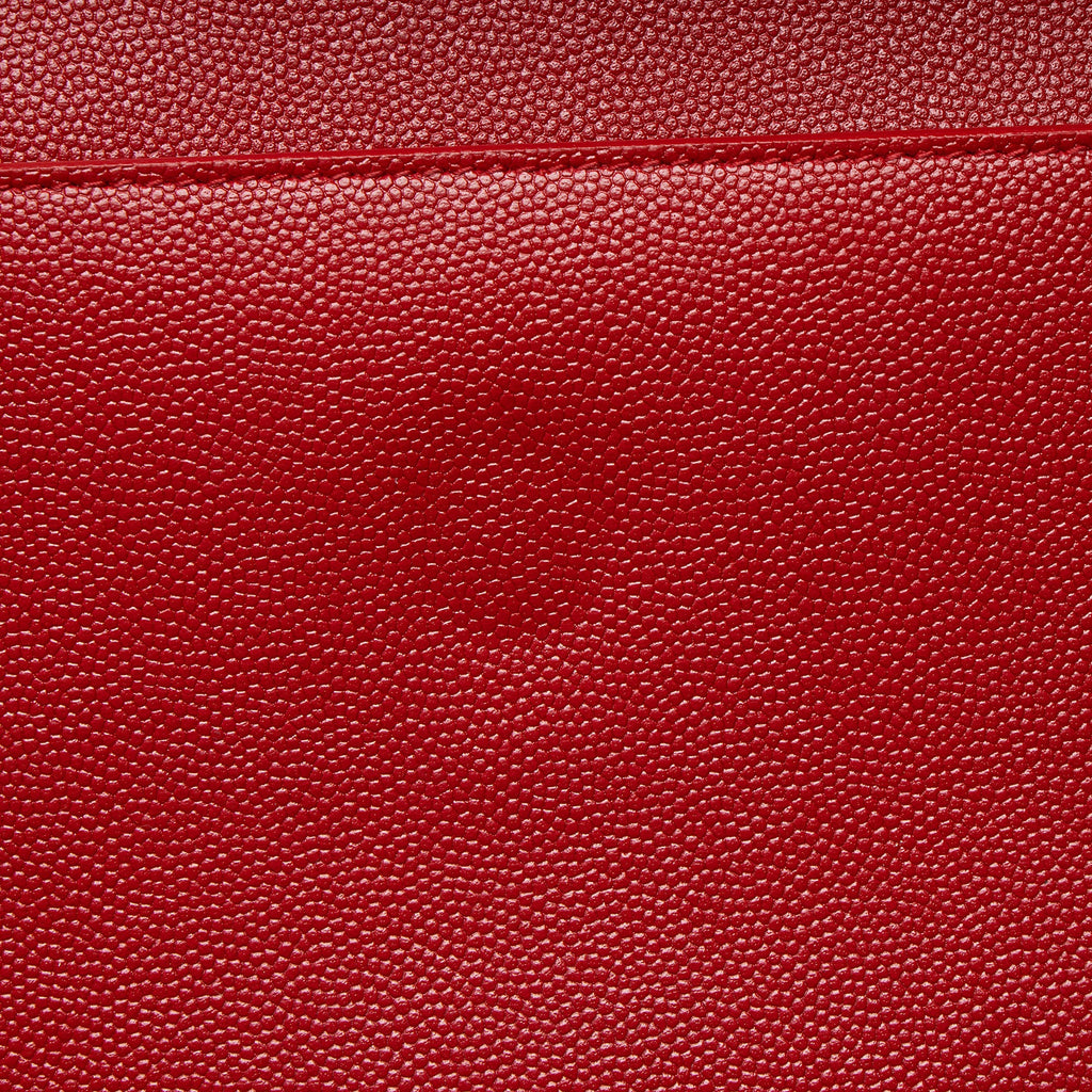 Saint Laurent Grain de Poudre Monogram Uptown Envelope Clutch