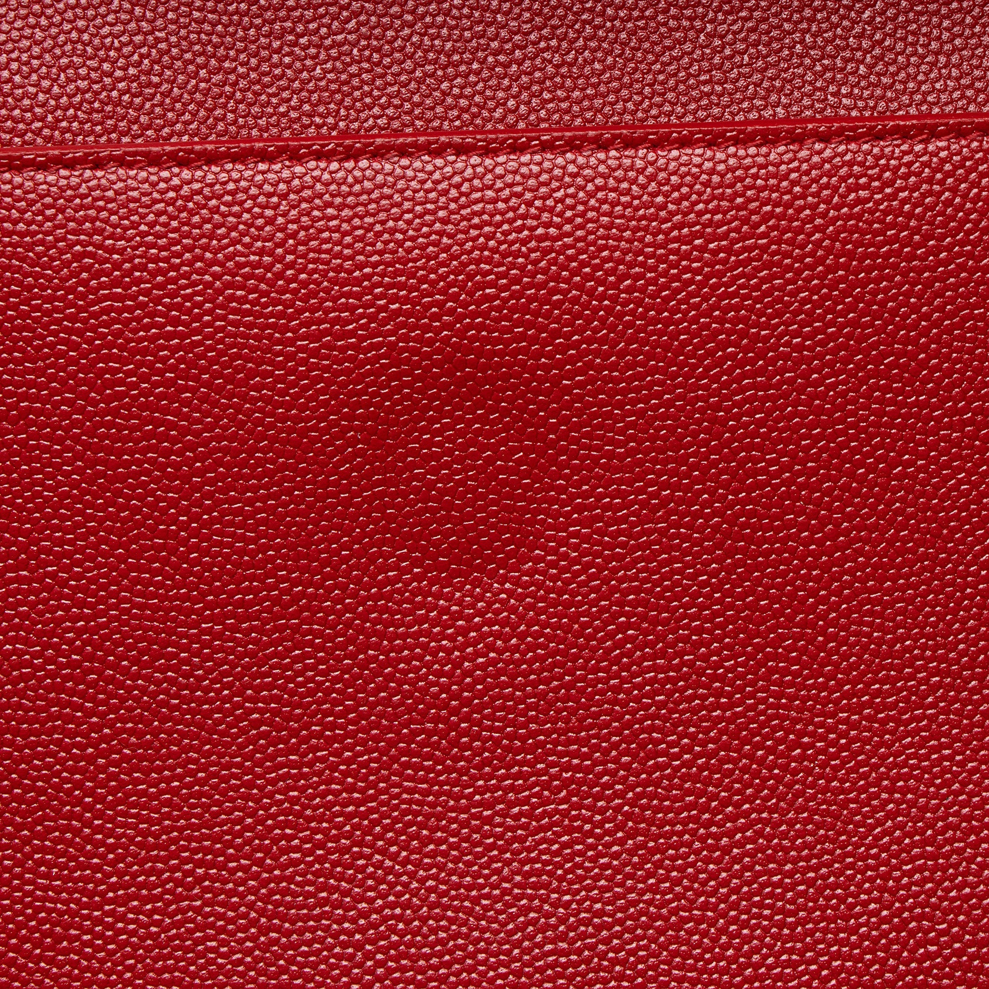 Saint Laurent Grain de Poudre Monogram Uptown Envelope Clutch