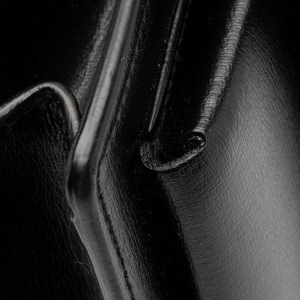 Saint Laurent Grained Calfskin Monogram Sunset Medium Shoulder Bag (SHF-kSaHp8)