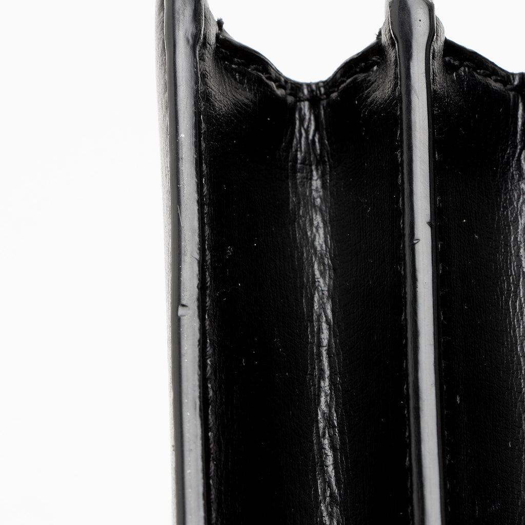 Saint Laurent Grained Calfskin Monogram Sunset Medium Shoulder Bag