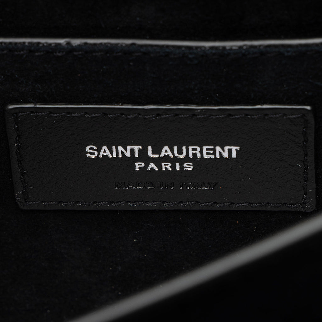 Saint Laurent Grained Calfskin Monogram Sunset Medium Shoulder Bag - FINAL SALE
