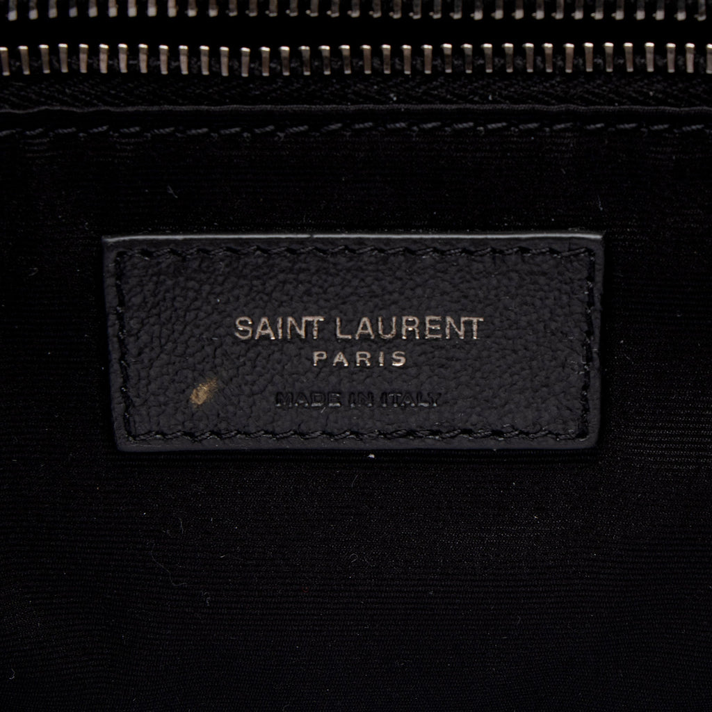 Saint Laurent Grained Lambskin Monogram Niki Large Shoulder Bag