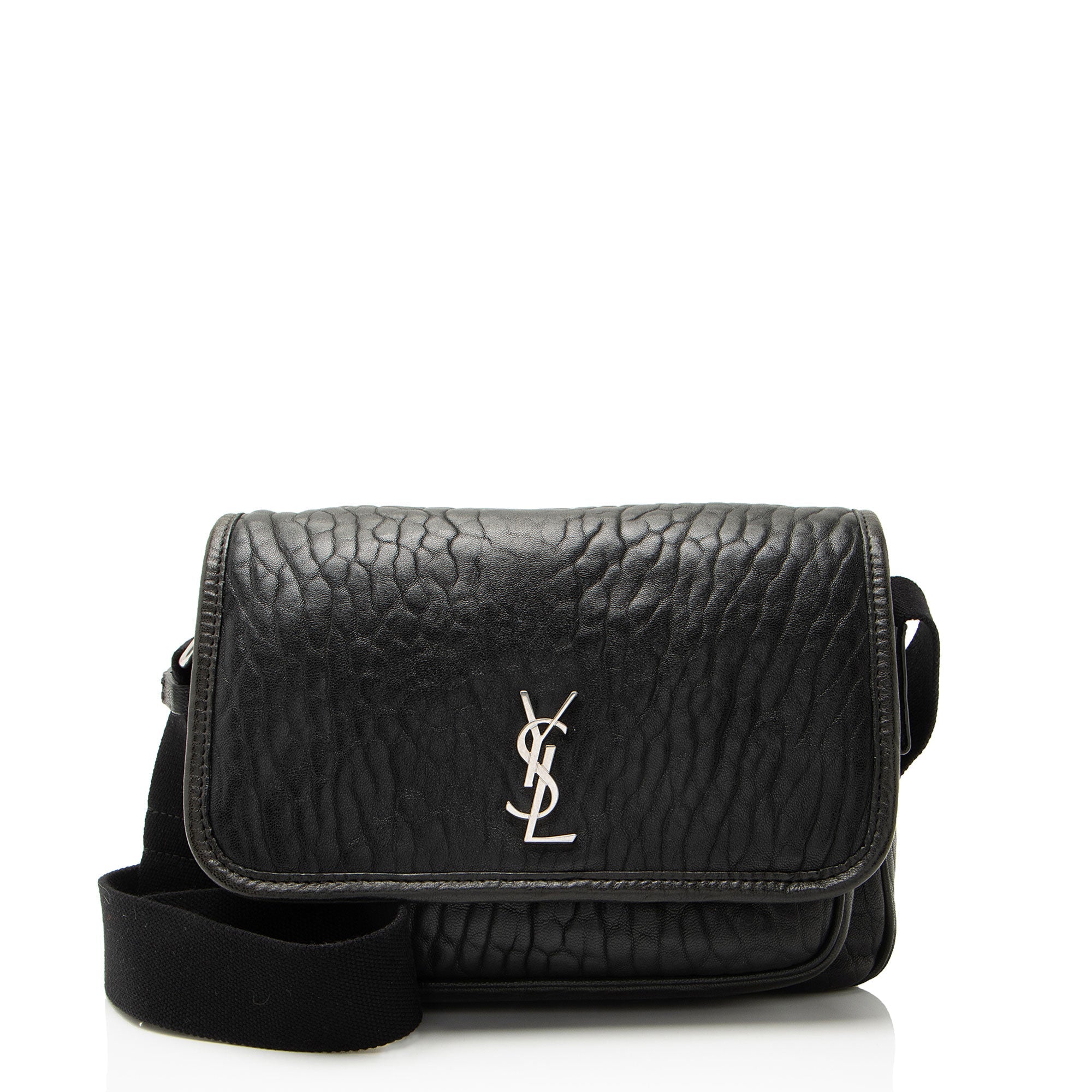 Saint Laurent Grained Lambskin Niki Small Messenger