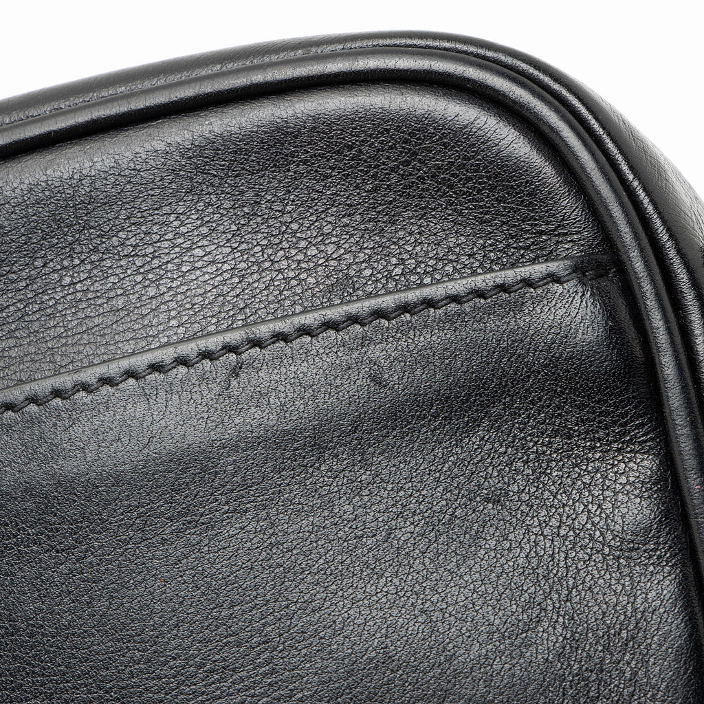 Saint Laurent Heart Studded Leather Monogram Blogger Bag