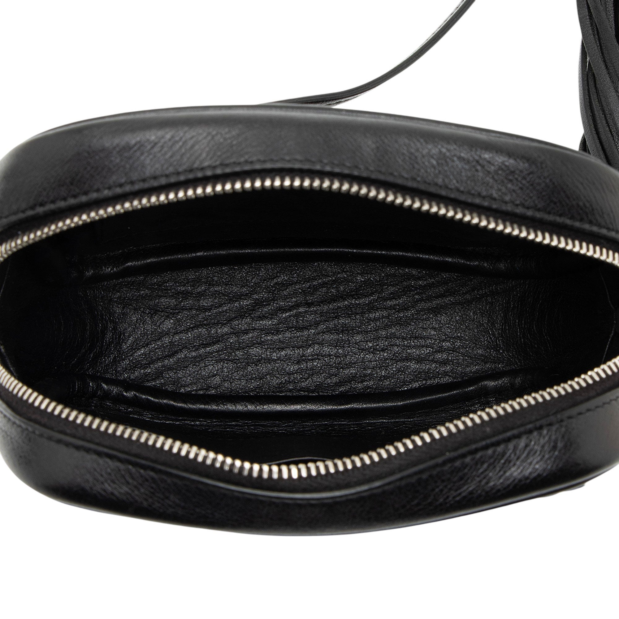 Saint Laurent Heart Studded Leather Monogram Blogger Bag