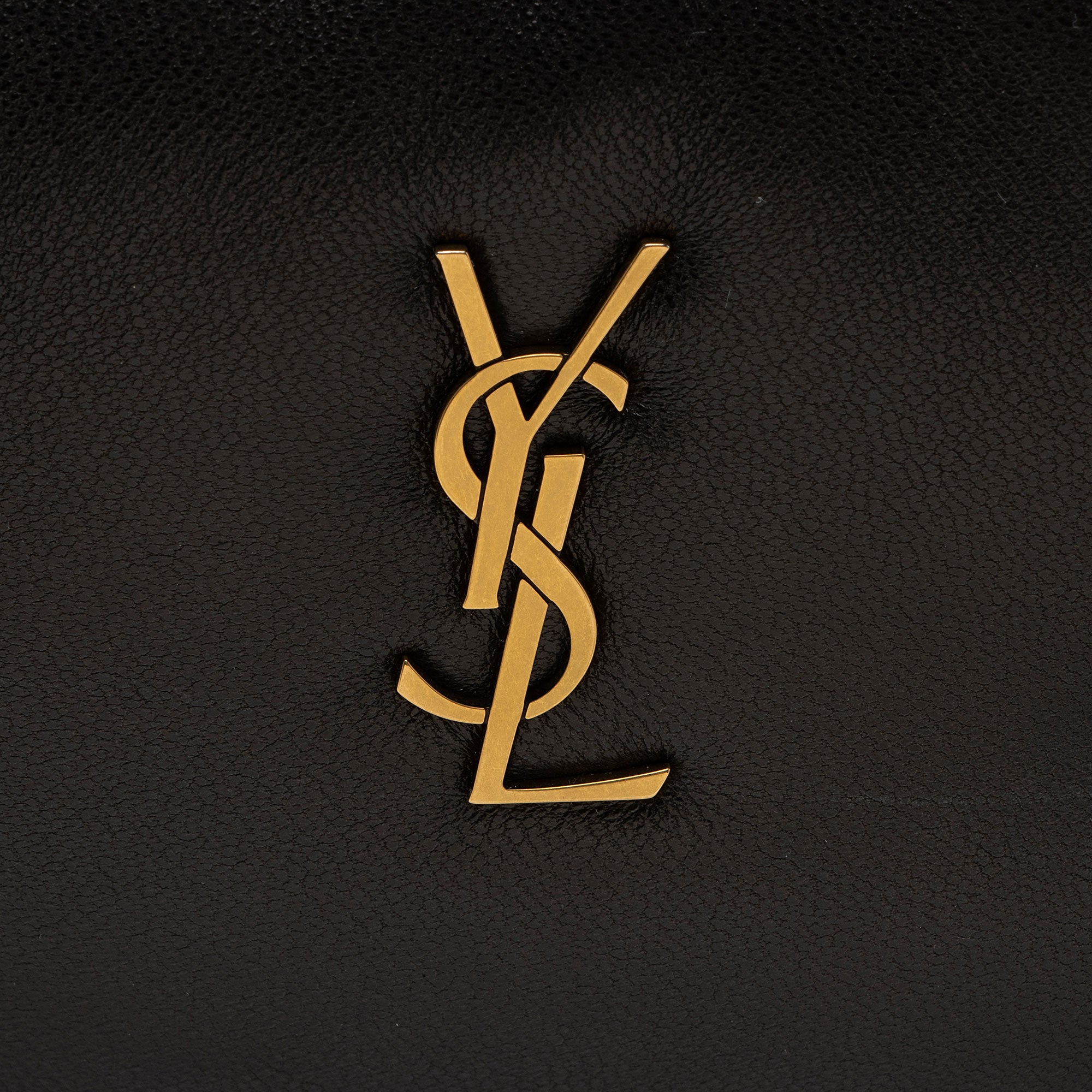 Saint Laurent Lambskin Calypso Mini Cosmetic Pouch (SHF-Ursi0c)