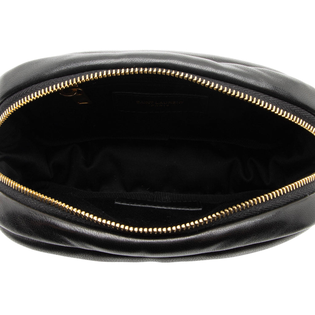 Saint Laurent Lambskin Calypso Mini Cosmetic Pouch (SHF-Ursi0c)