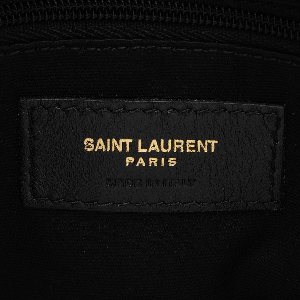 Saint Laurent Lambskin Calypso Mini Cosmetic Pouch (SHF-Ursi0c)
