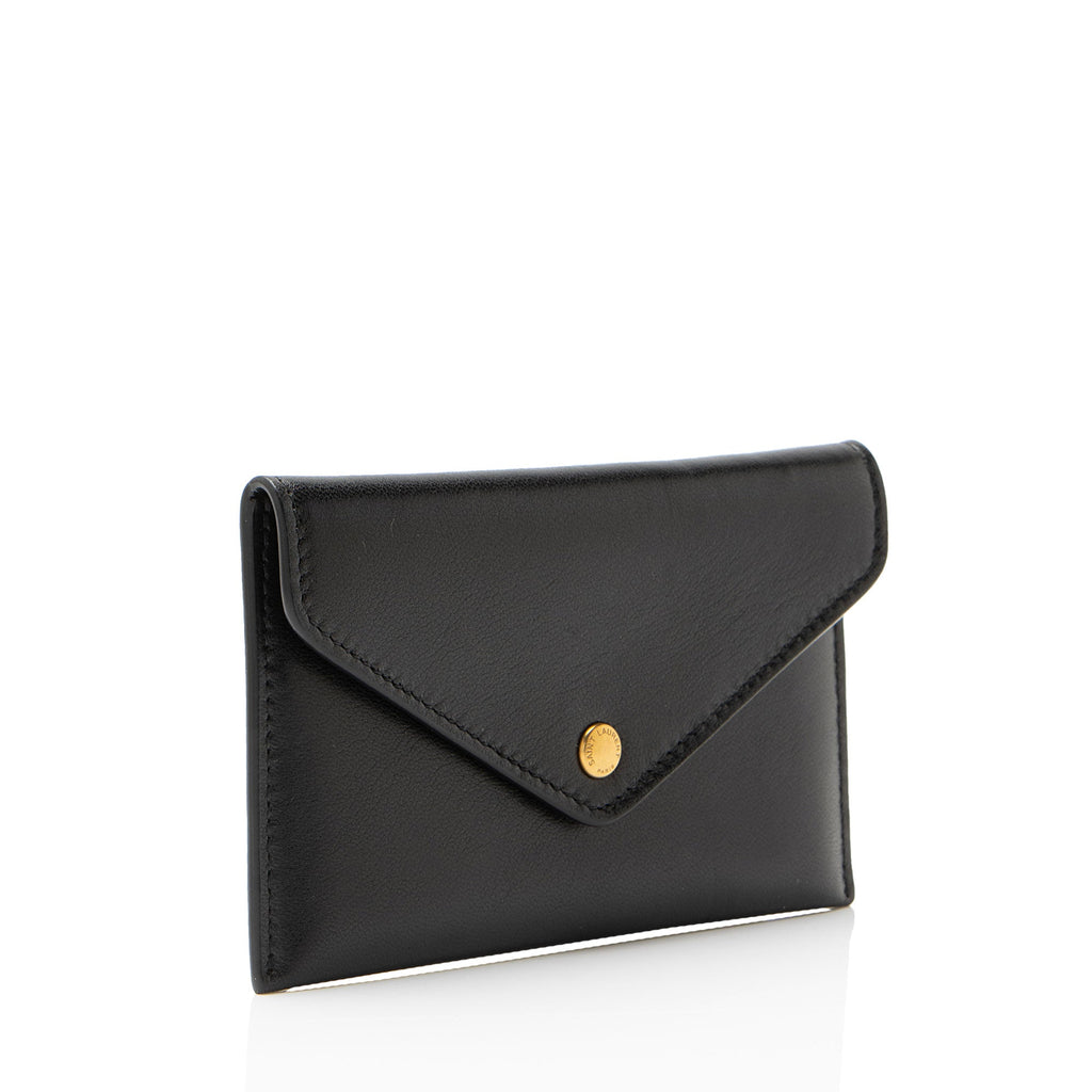 Saint Laurent Lambskin Card Case