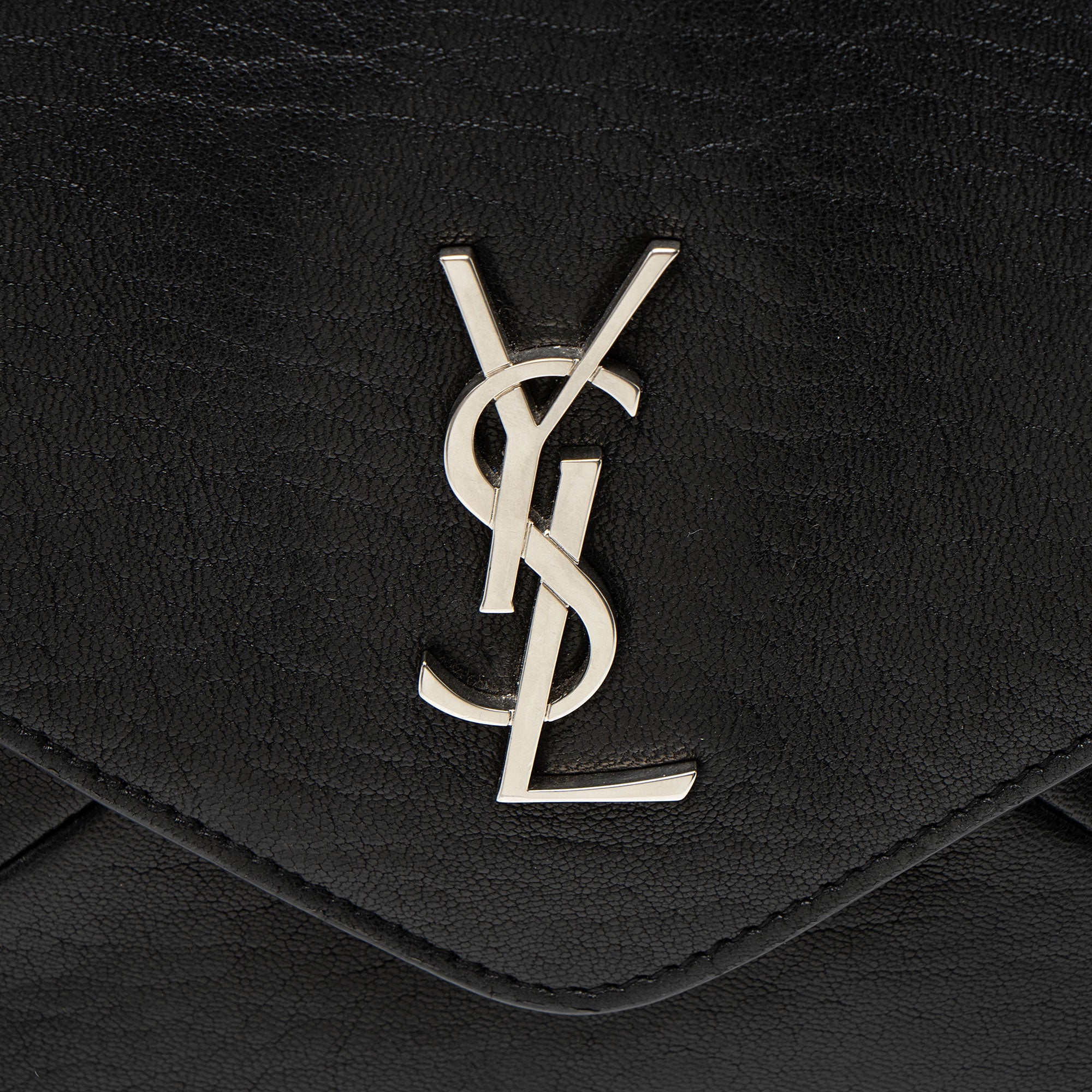 Saint Laurent Lambskin Cassandre Envelope Messenger