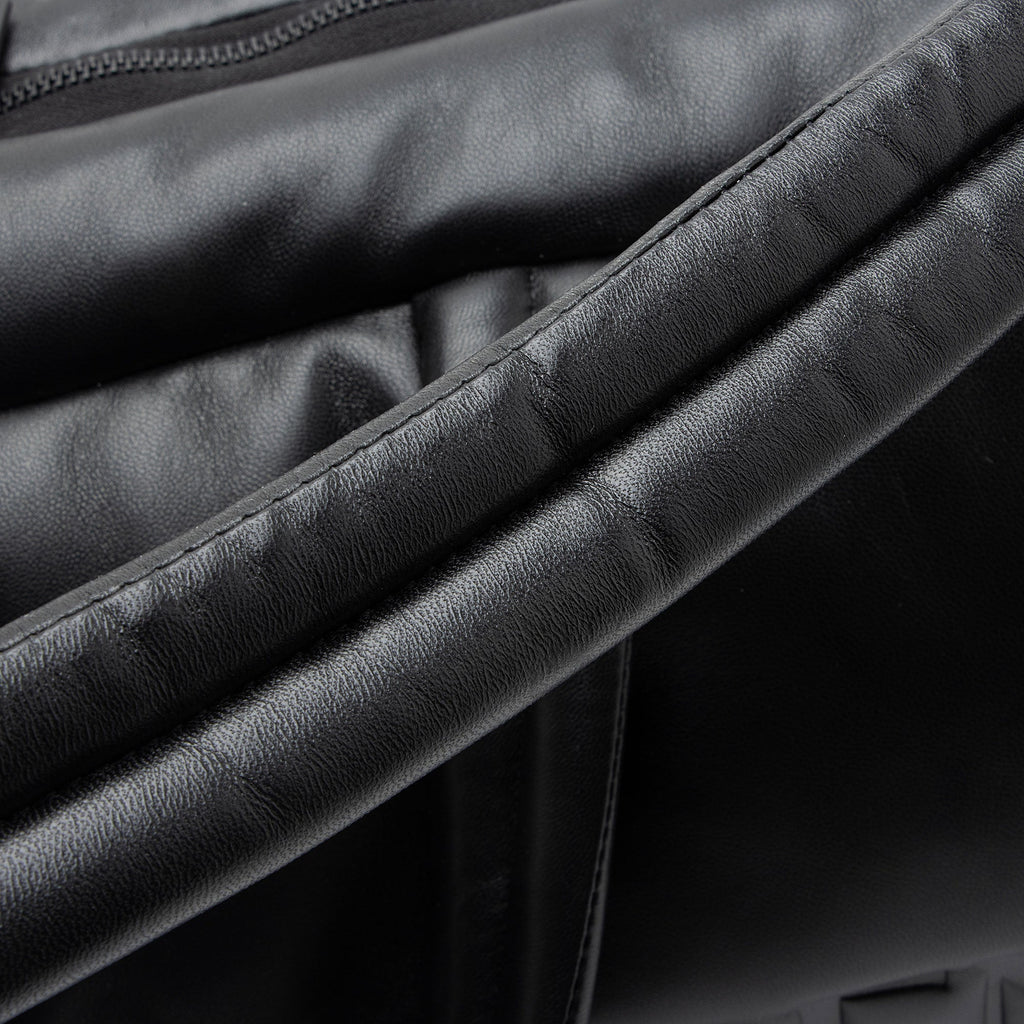 Saint Laurent Lambskin Logo Puffer Duffle