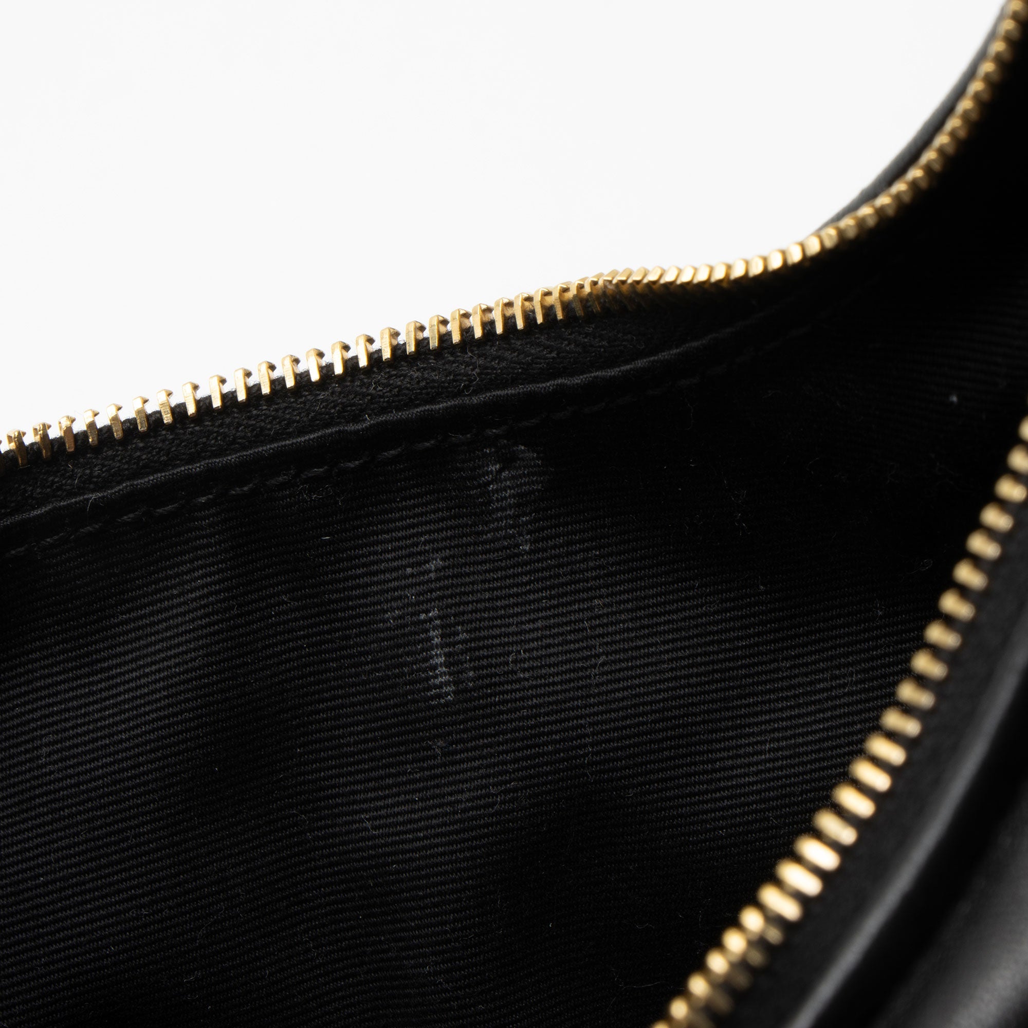 Saint Laurent Lambskin Monogram Calypso Mini Hobo