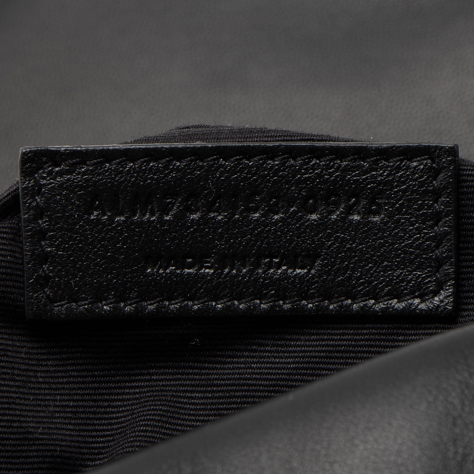 Saint Laurent Lambskin Monogram Calypso Small Shoulder Bag