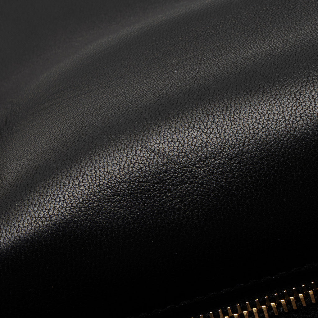 Saint Laurent Lambskin Monogram Calypso Small Shoulder Bag
