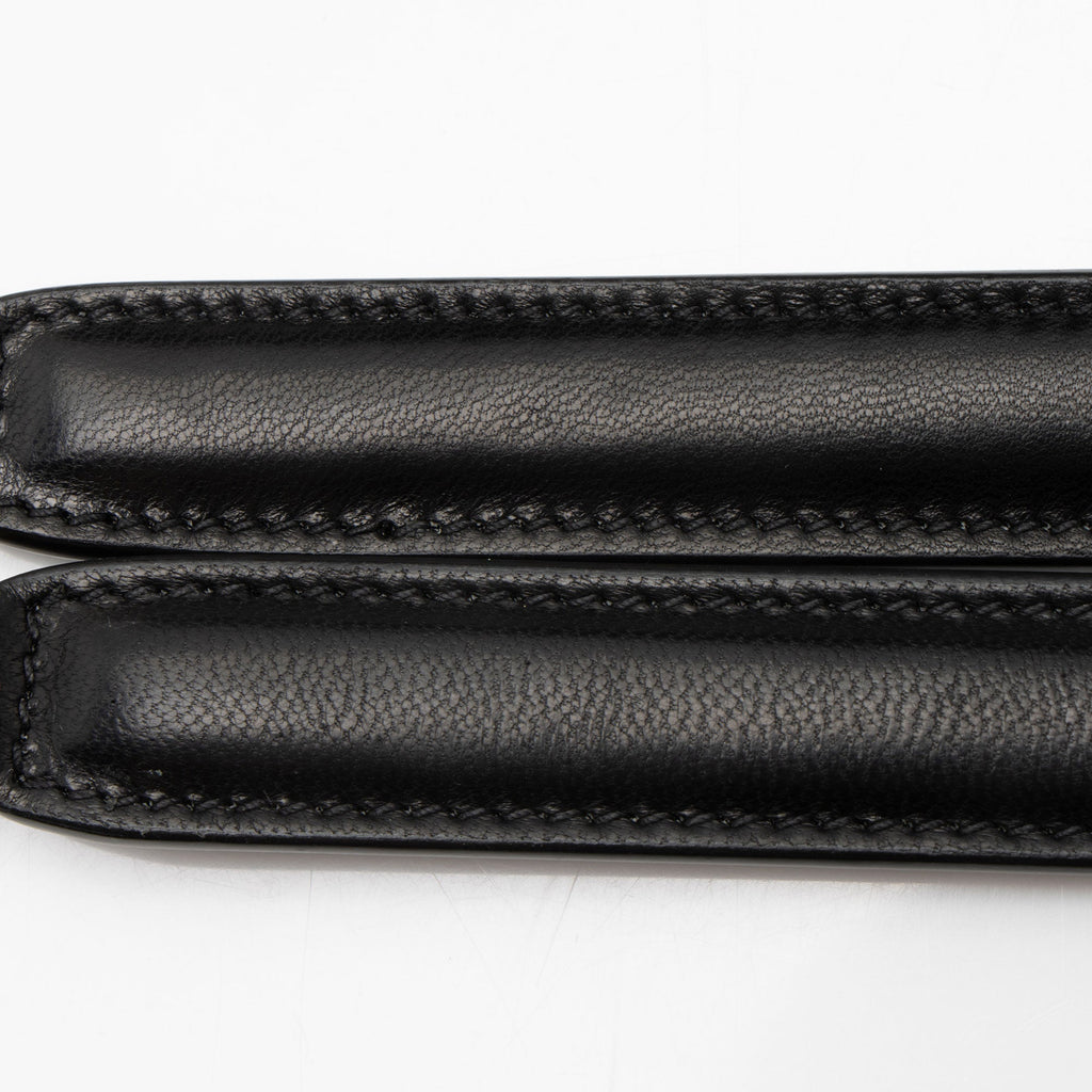 Saint Laurent Lambskin Monogram Calypso Small Shoulder Bag