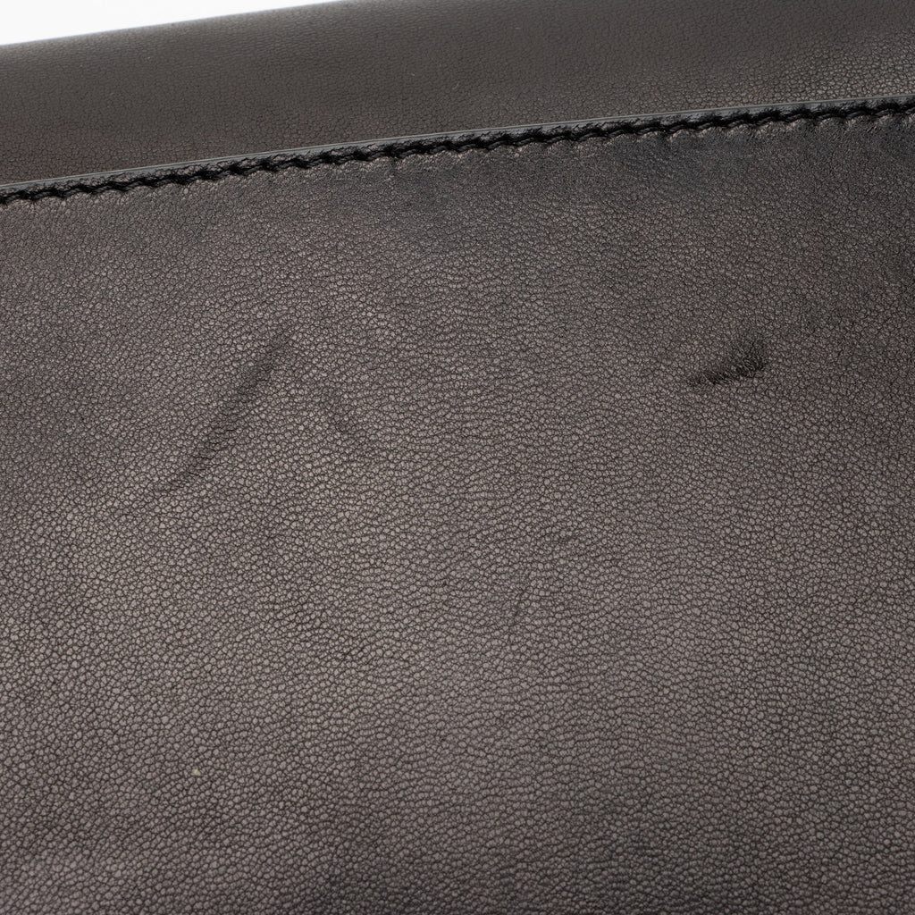 Saint Laurent Lambskin Monogram Gaby Chain Envelope Bag (SHF-KQUxzQ)