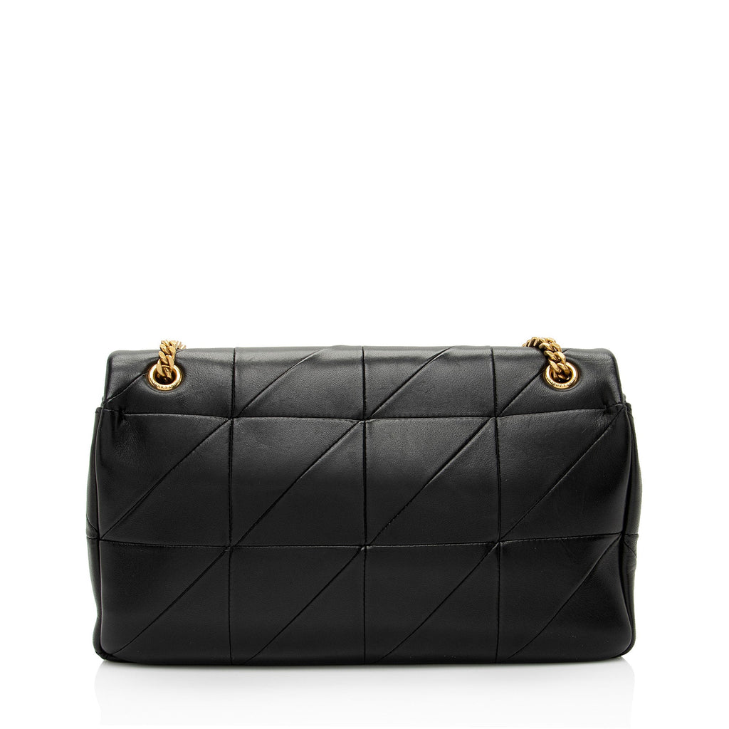 Saint Laurent Lambskin Monogram Jamie Chain Medium Shoulder Bag (SHF-amMtT9)