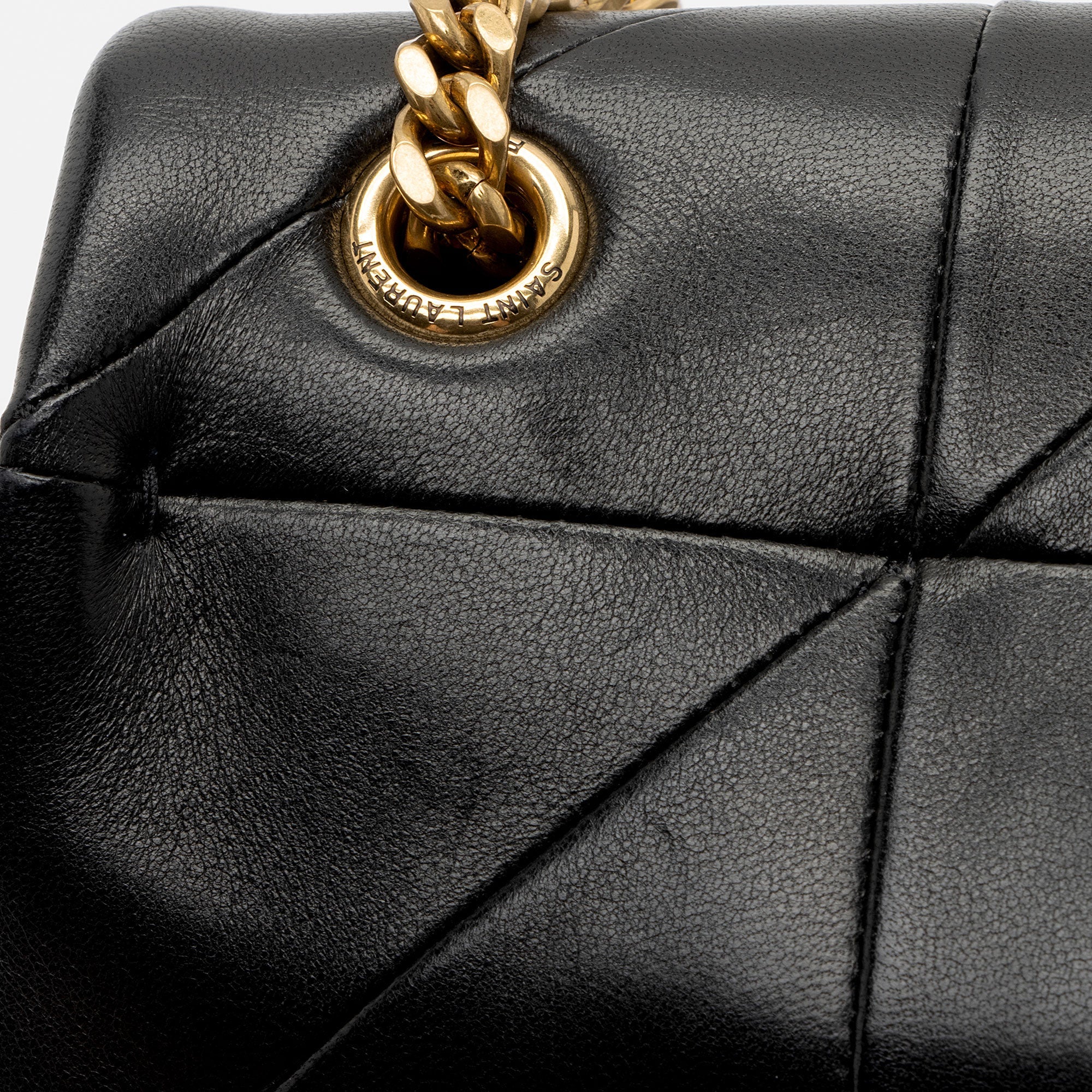 Saint Laurent Lambskin Monogram Jamie Chain Medium Shoulder Bag (SHF-amMtT9)