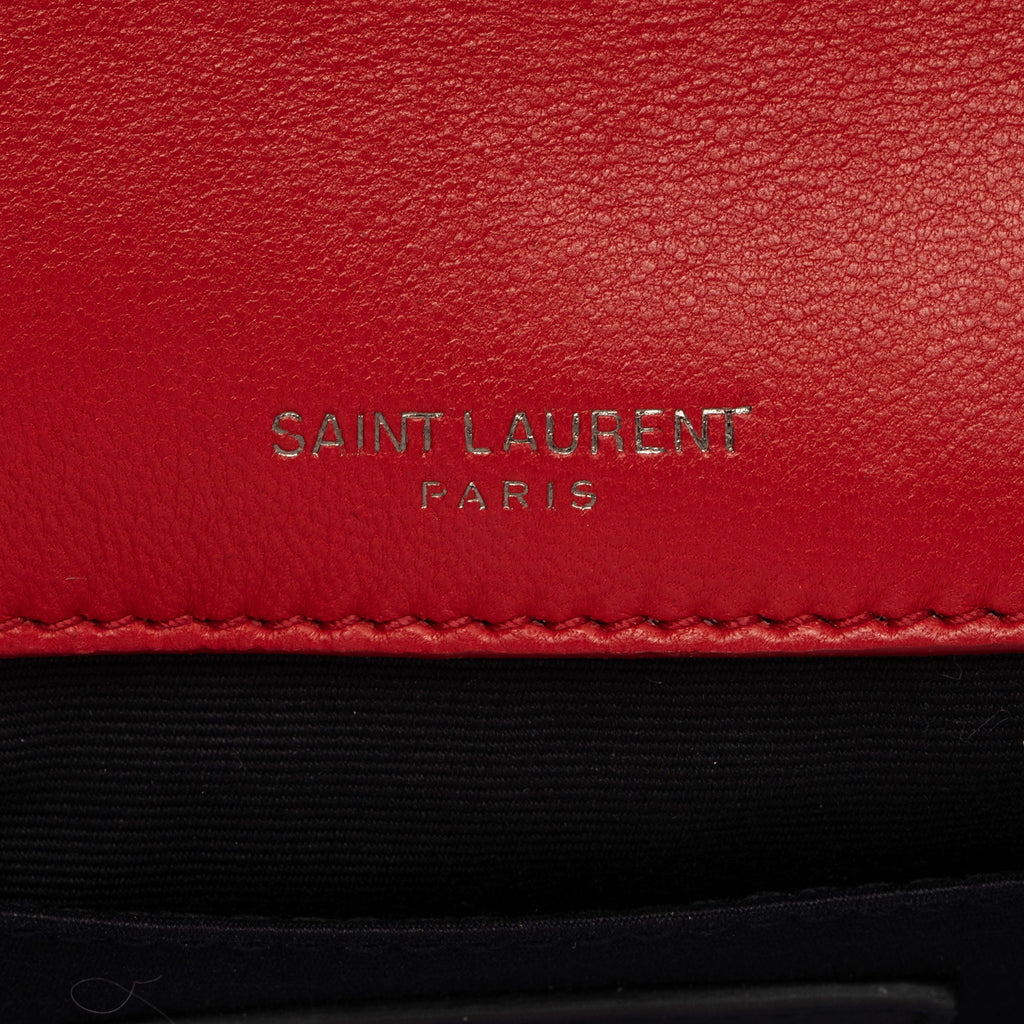 Saint Laurent Lambskin Monogram Jamie Small Shoulder Bag (SHF-PtUlbg)