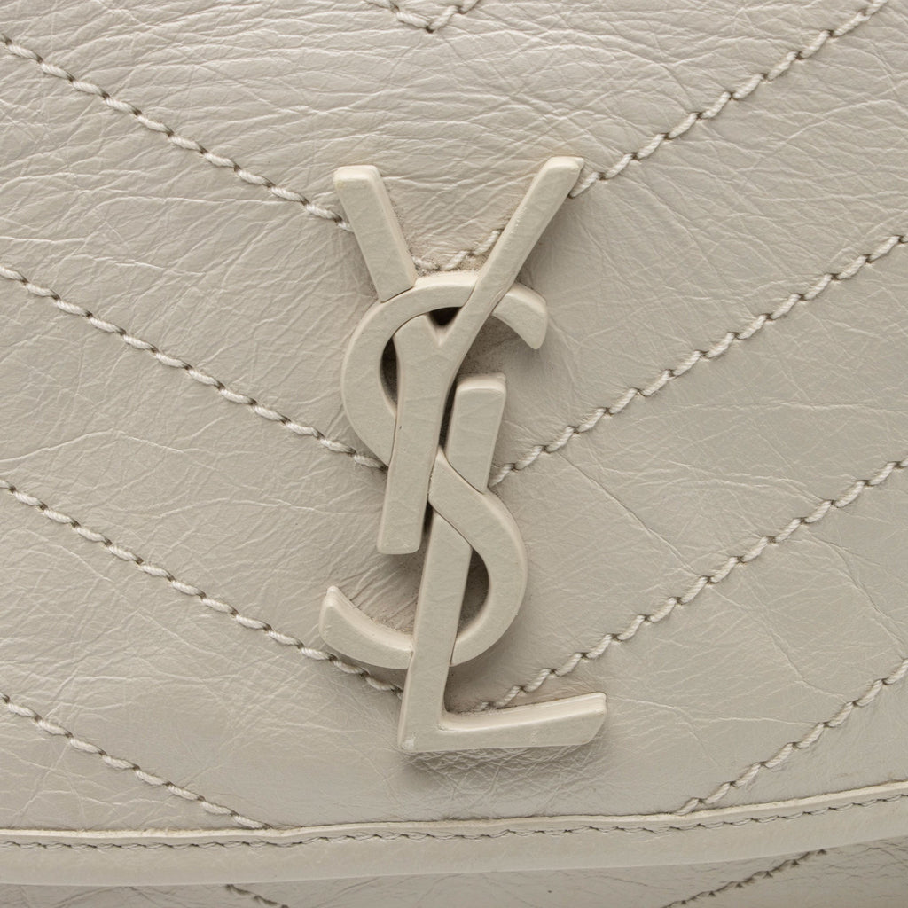 Saint Laurent Lambskin Monogram Niki Medium Shoulder Bag (SHF-bFf3zX)