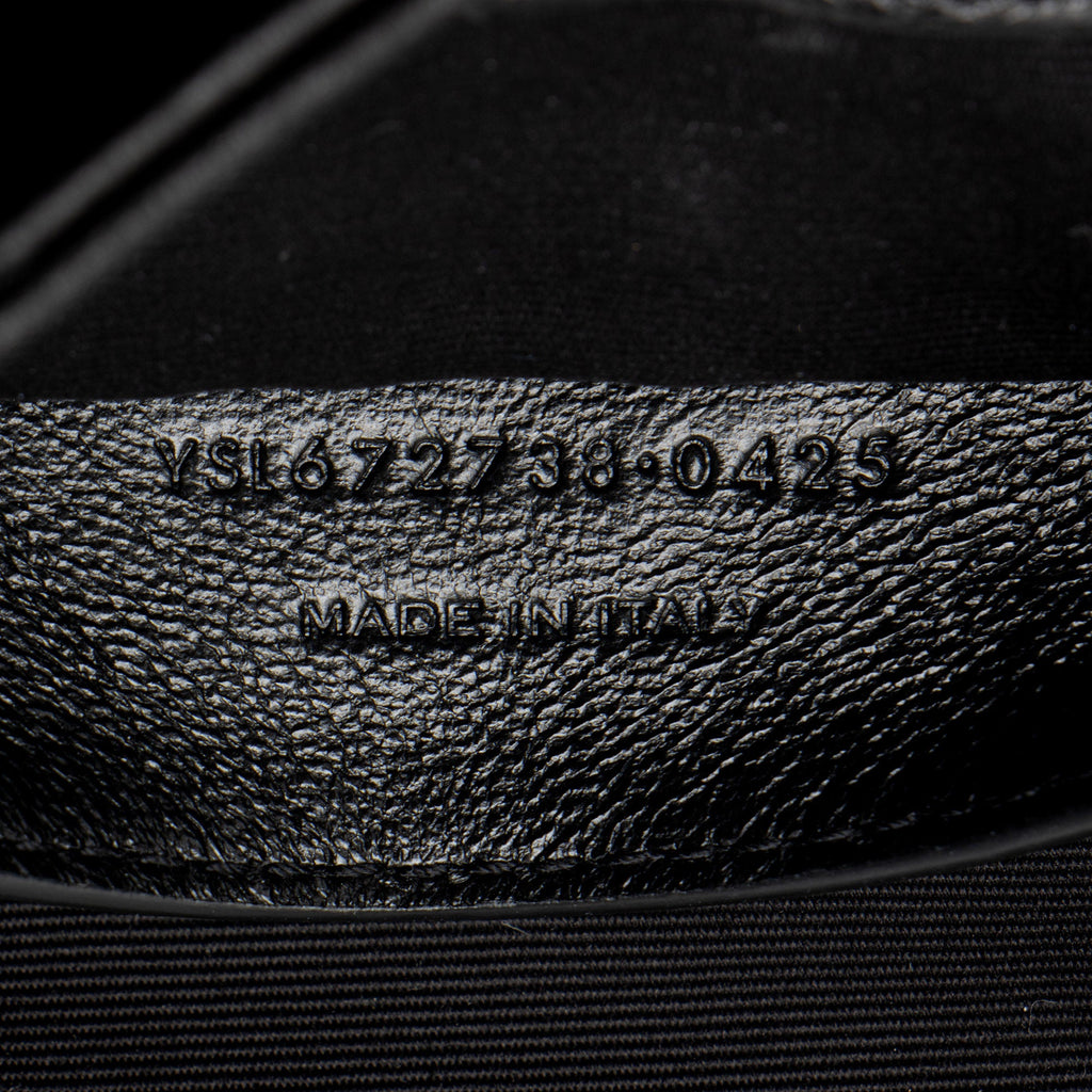 Saint Laurent Lambskin Monogram Nolita Mini Flap Bag