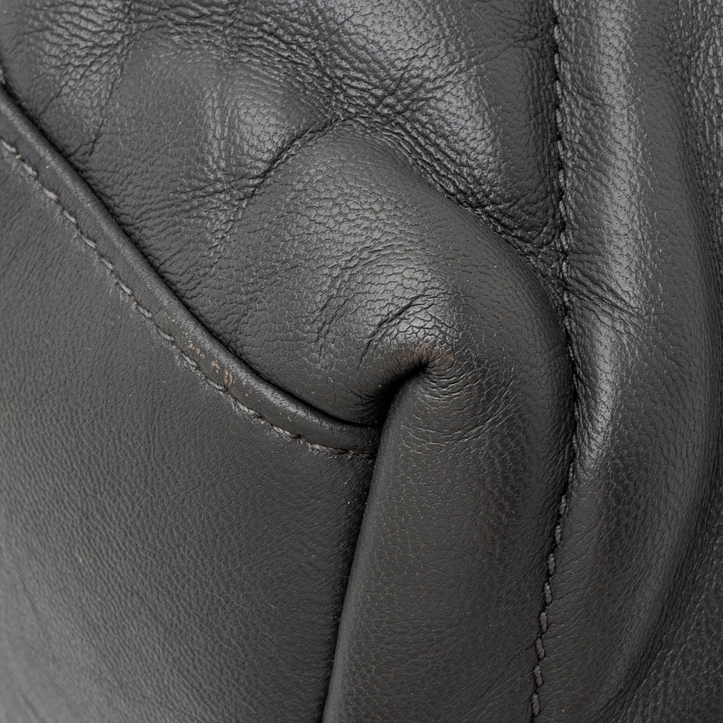 Saint Laurent Lambskin Monogram Puffer LouLou Medium Shoulder Bag (SHF-RIYiYF)