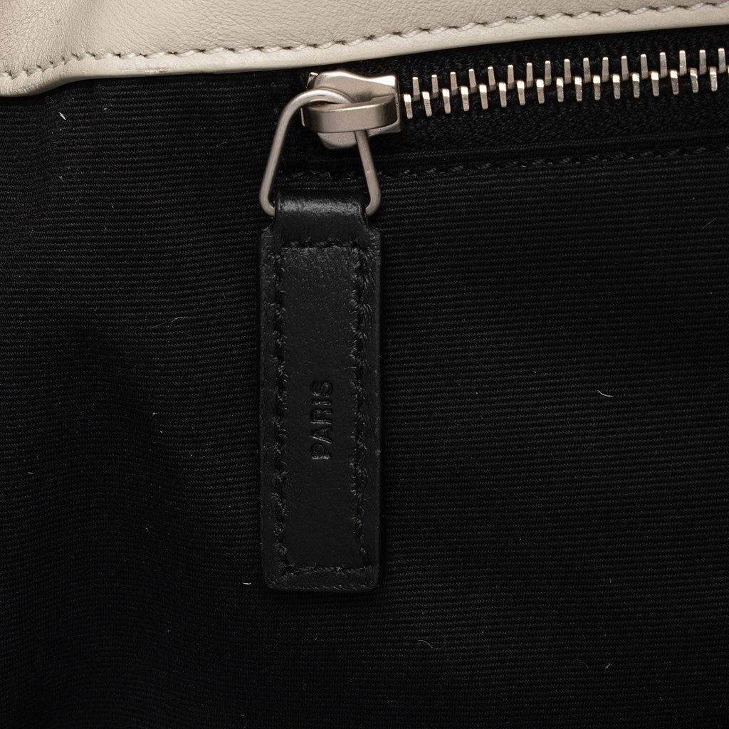 Saint Laurent Lambskin Monogram Puffer LouLou Medium Shoulder Bag (SHF-ONfMik)
