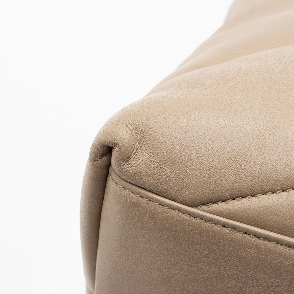 Saint Laurent Lambskin Monogram Puffer LouLou Medium Shoulder Bag