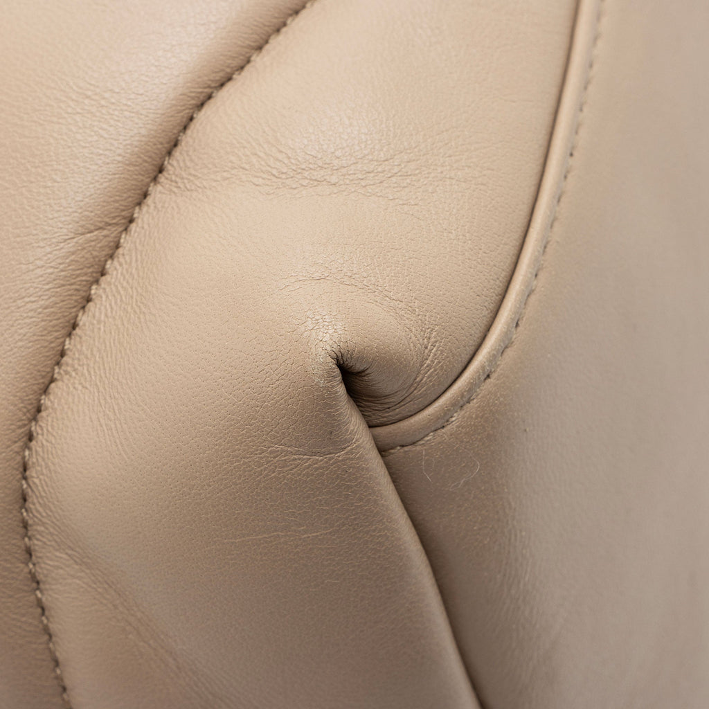 Saint Laurent Lambskin Monogram Puffer LouLou Medium Shoulder Bag