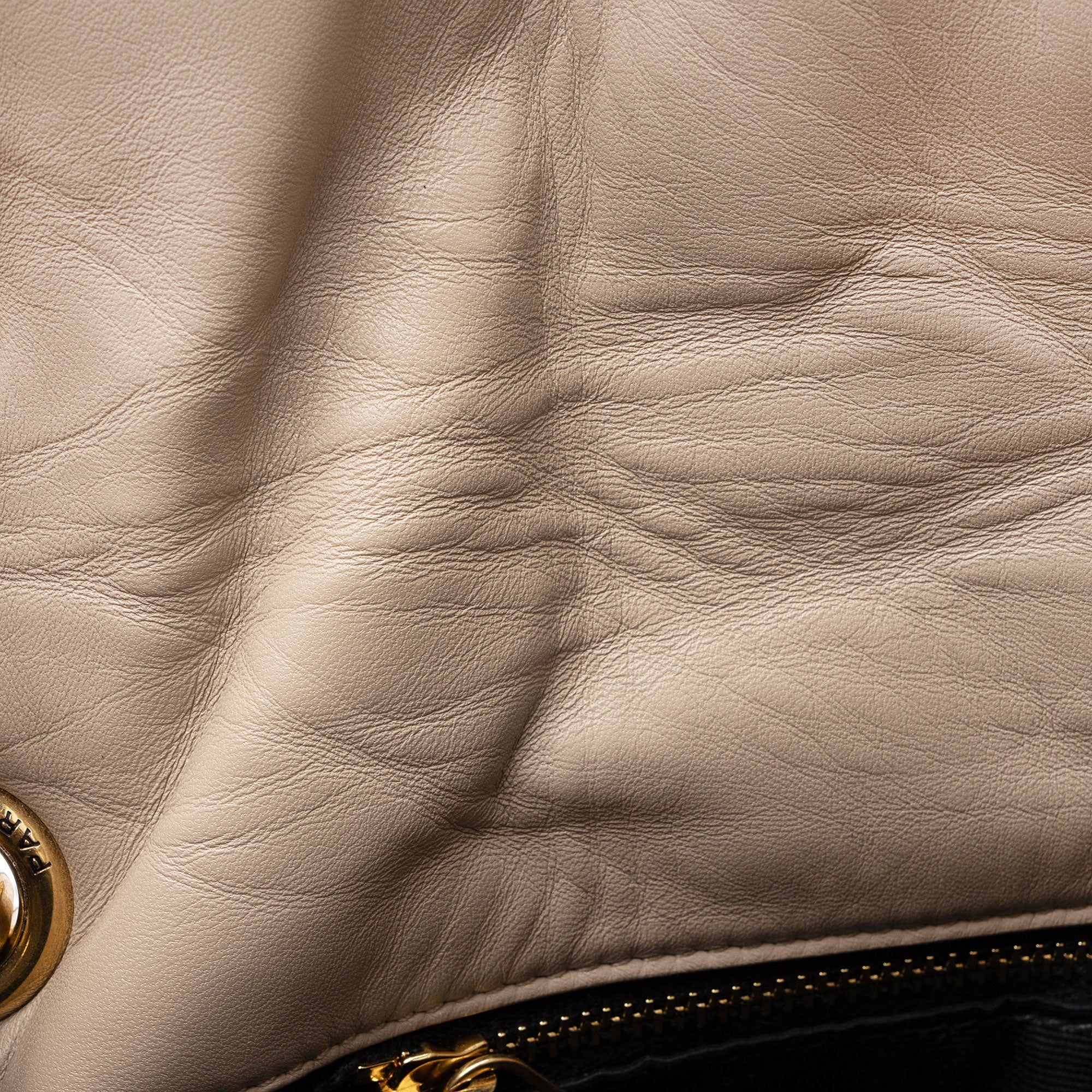 Saint Laurent Lambskin Monogram Puffer LouLou Medium Shoulder Bag