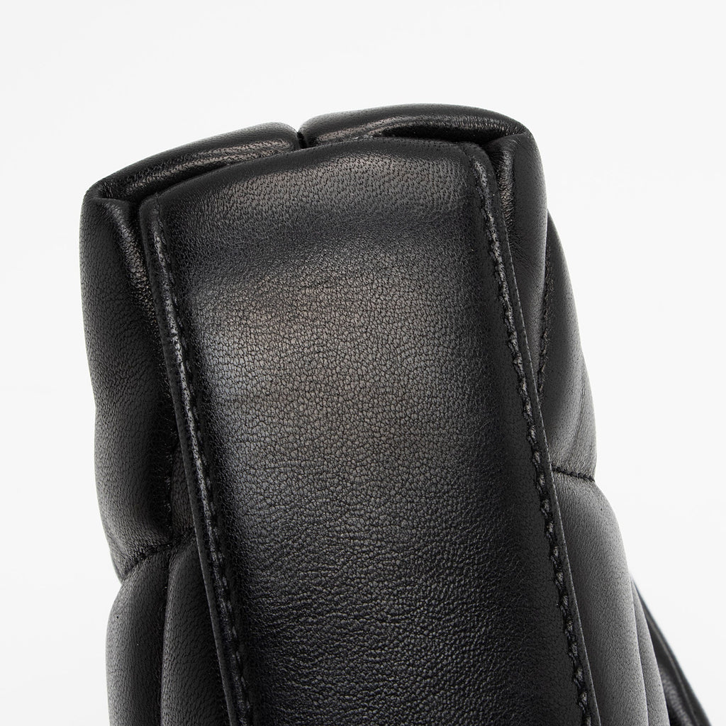 Saint Laurent Lambskin Monogram Puffer LouLou Small Clutch (SHF-2bO78S)