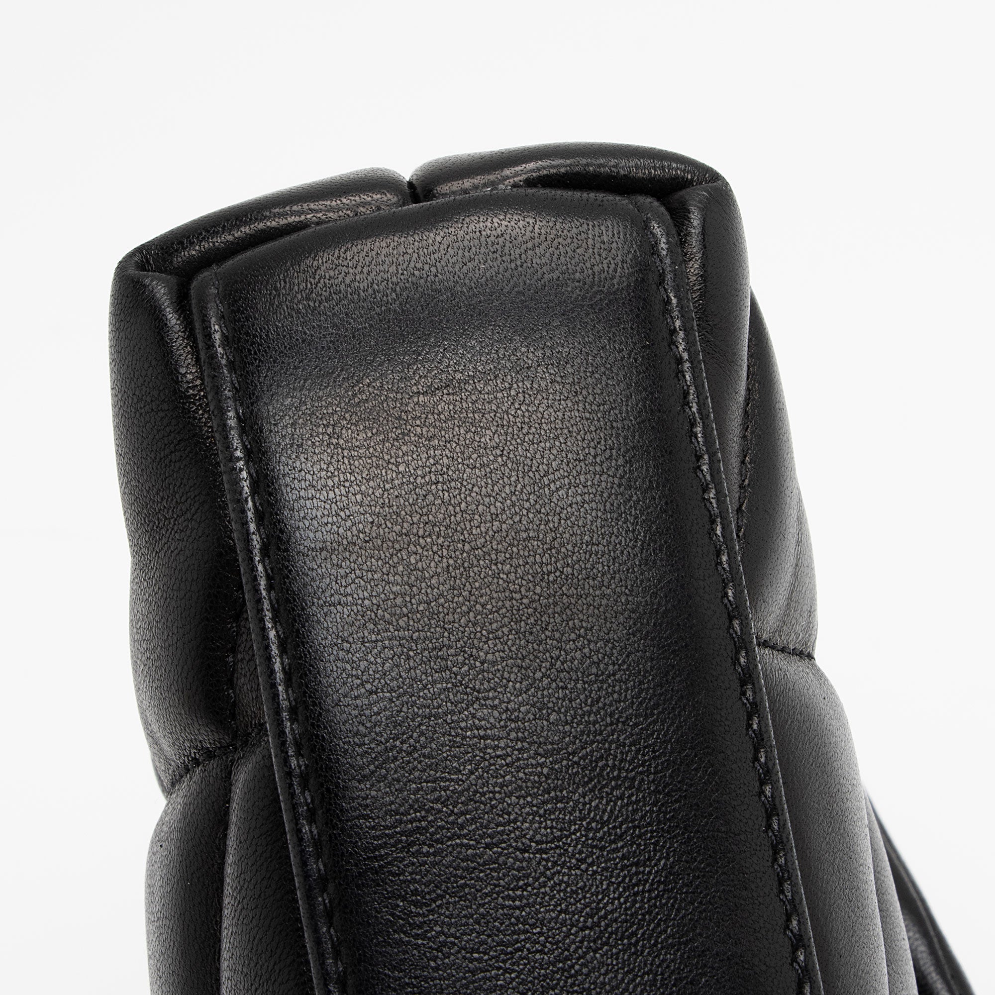Saint Laurent Lambskin Monogram Puffer LouLou Small Clutch (SHF-2bO78S)