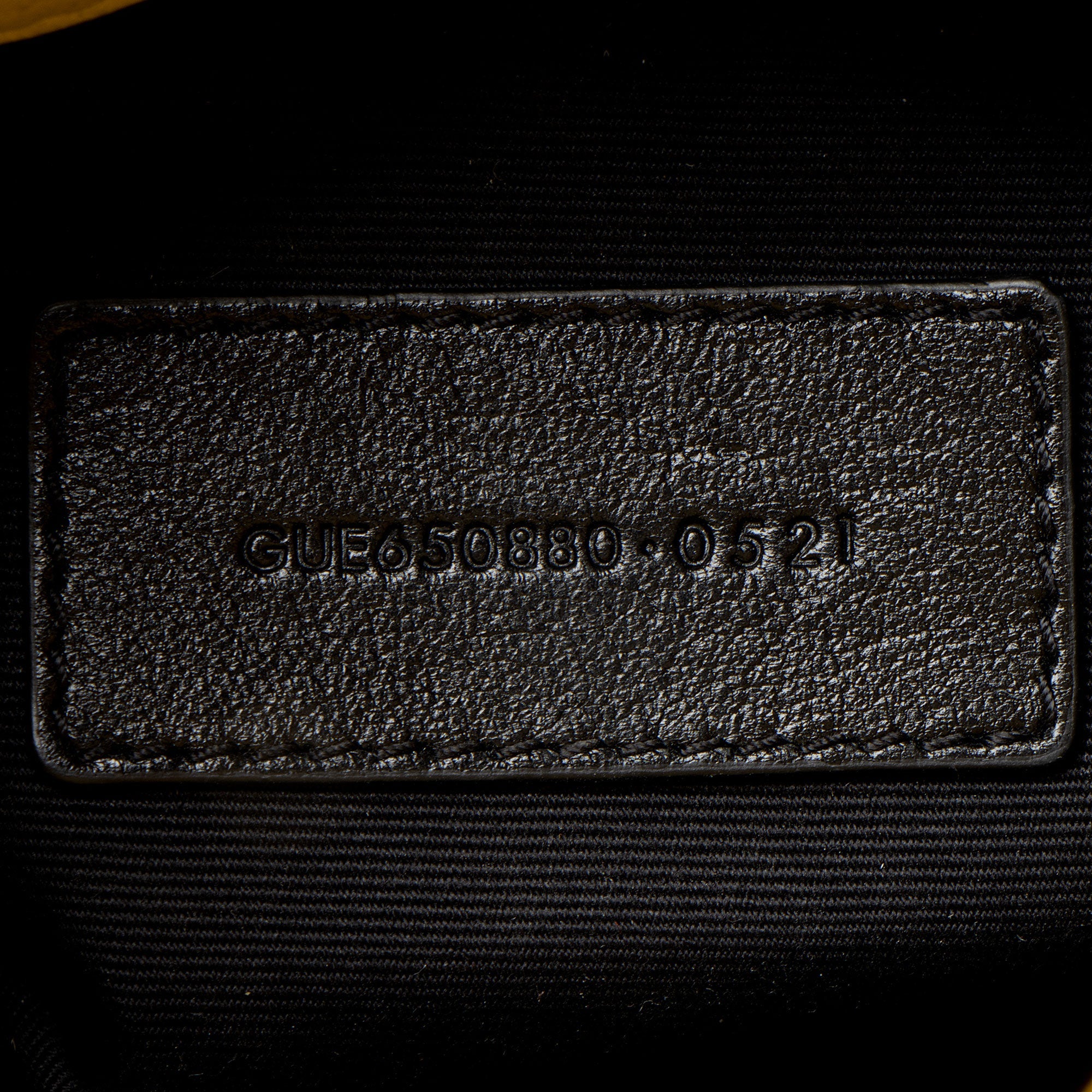 Saint Laurent Lambskin Monogram Puffer LouLou Small Clutch
