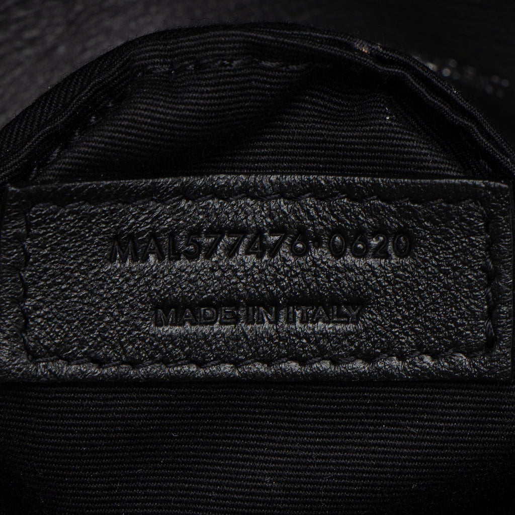 Saint Laurent Lambskin Monogram Puffer LouLou Small Shoulder Bag (SHF-pKyOVs)