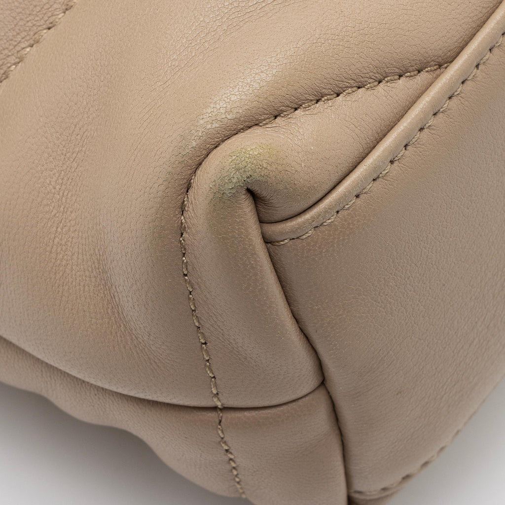 Saint Laurent Lambskin Monogram Puffer LouLou Toy Shoulder Bag