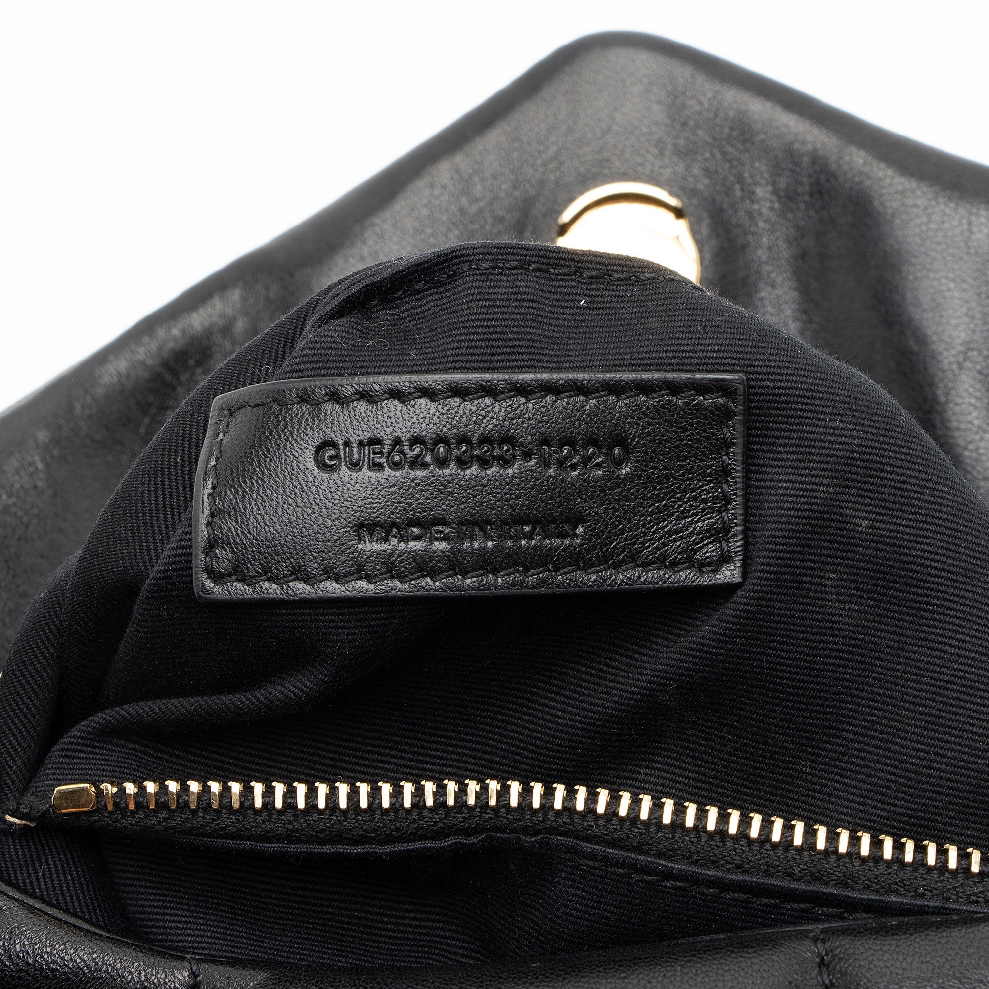Saint Laurent Lambskin Monogram Puffer LouLou Toy Shoulder Bag