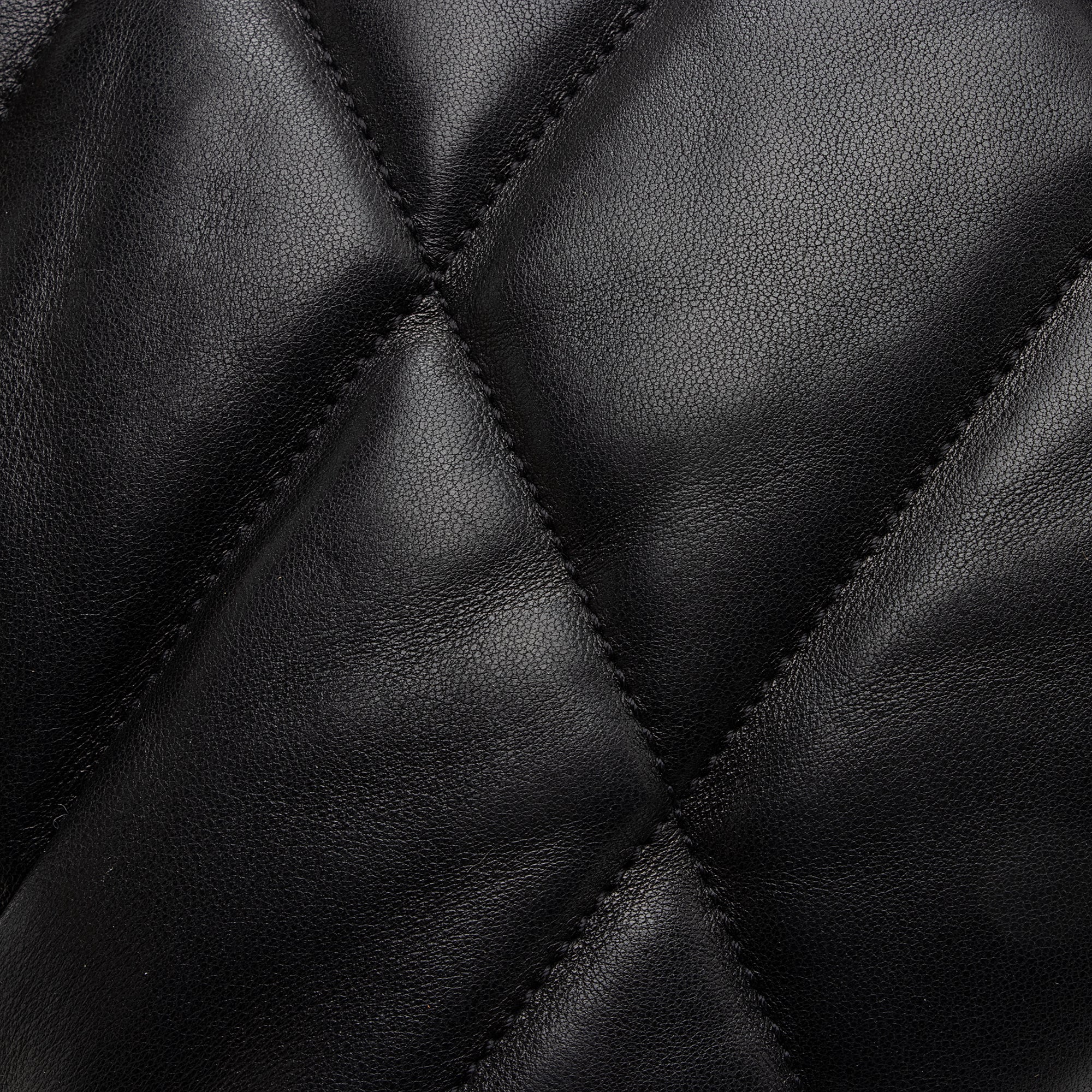 Saint Laurent Lambskin Puffer LouLou Small Shoulder Bag (SHF-22808)