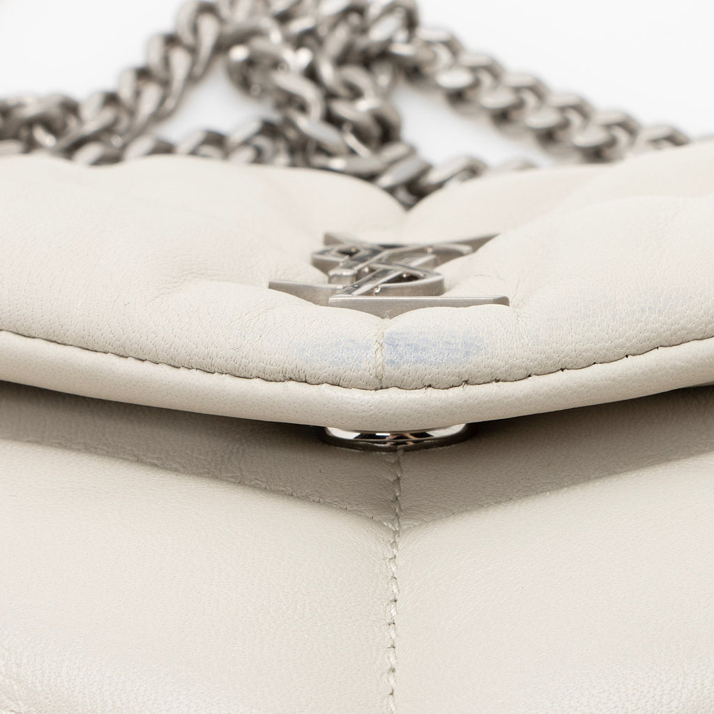 Saint Laurent Lambskin Puffer LouLou Toy Shoulder Bag (SHF-22629)