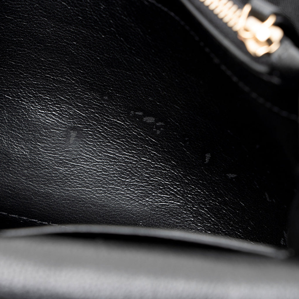 Saint Laurent Leather Belle de Jour Chain Wallet