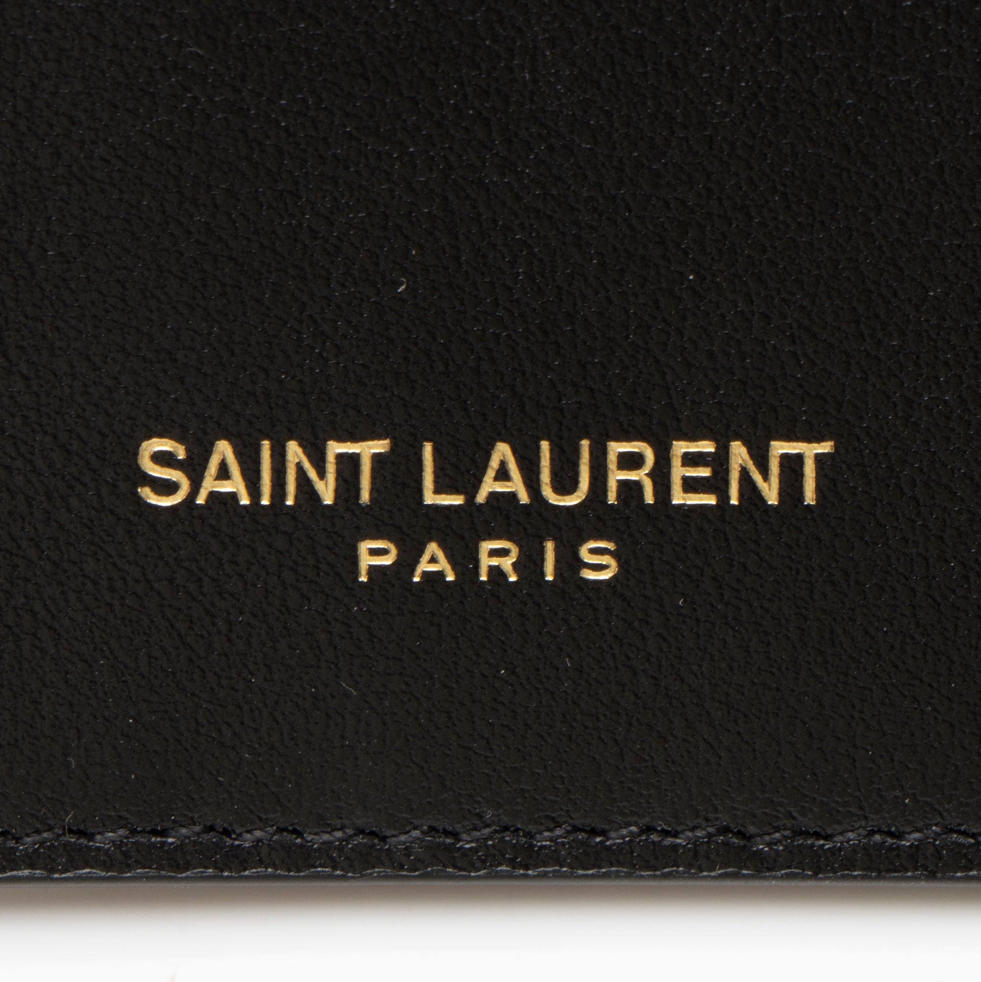 Saint Laurent Leather Card Case Insert