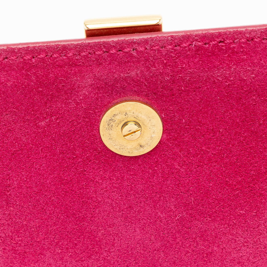 Saint Laurent Leather Classic Y Clutch