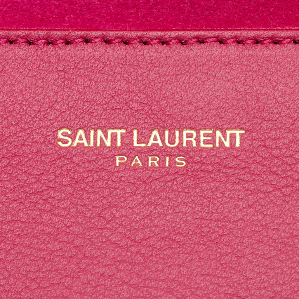 Saint Laurent Leather Classic Y Clutch